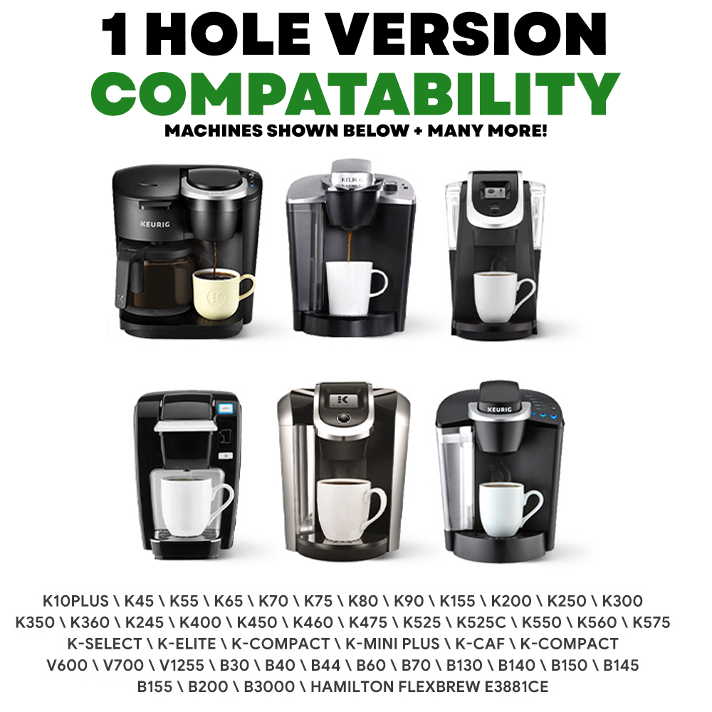 Refillable K Cups Stainless Steel Reusable Keurig Pods Eco-Friendly Coffee