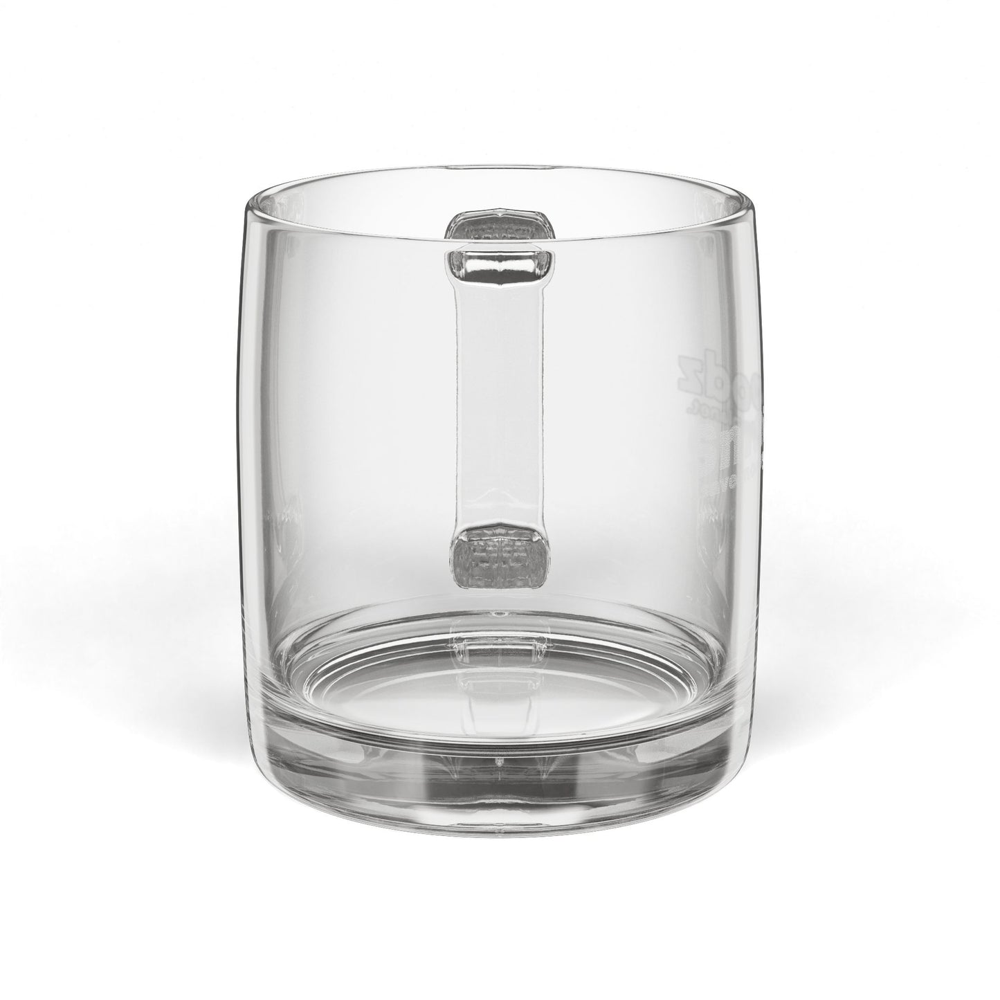 SmartPodz Engraved Glass Coffee Mug