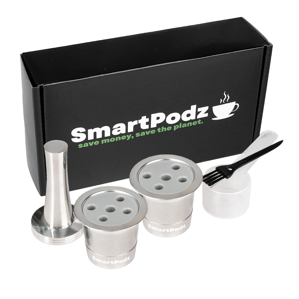 Refillable K Cups Stainless Steel Reusable Keurig Pods Eco-Friendly Coffee