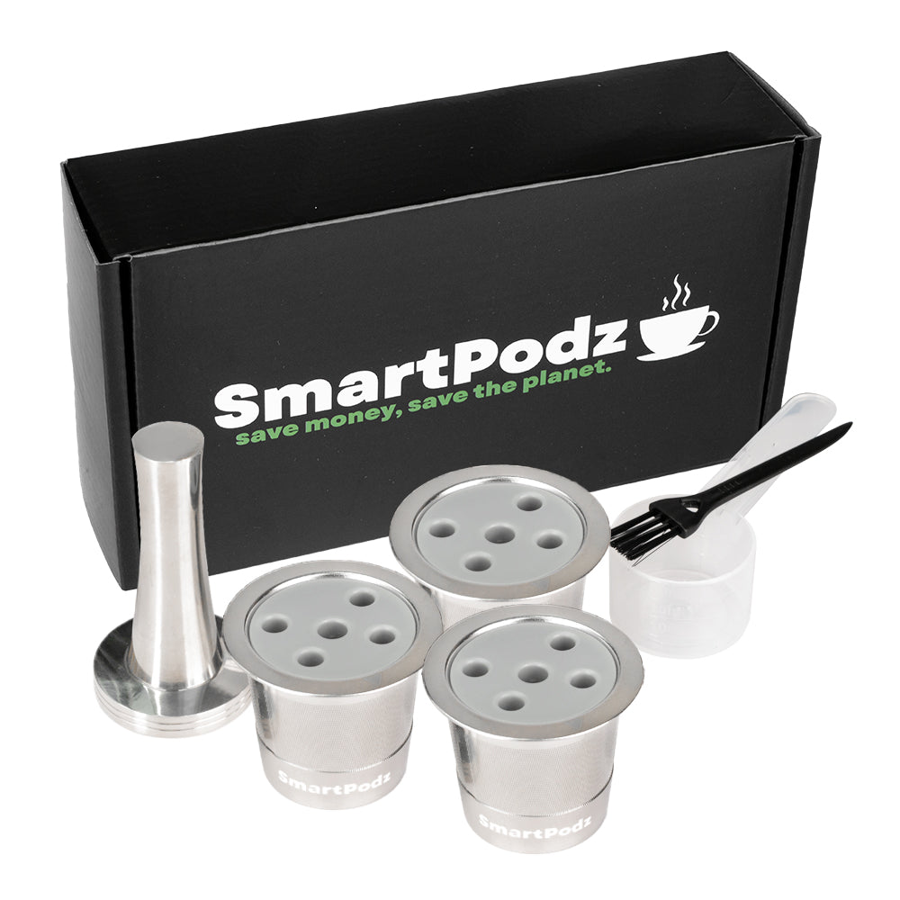 Refillable K Cups Stainless Steel Reusable Keurig Pods Eco-Friendly Coffee