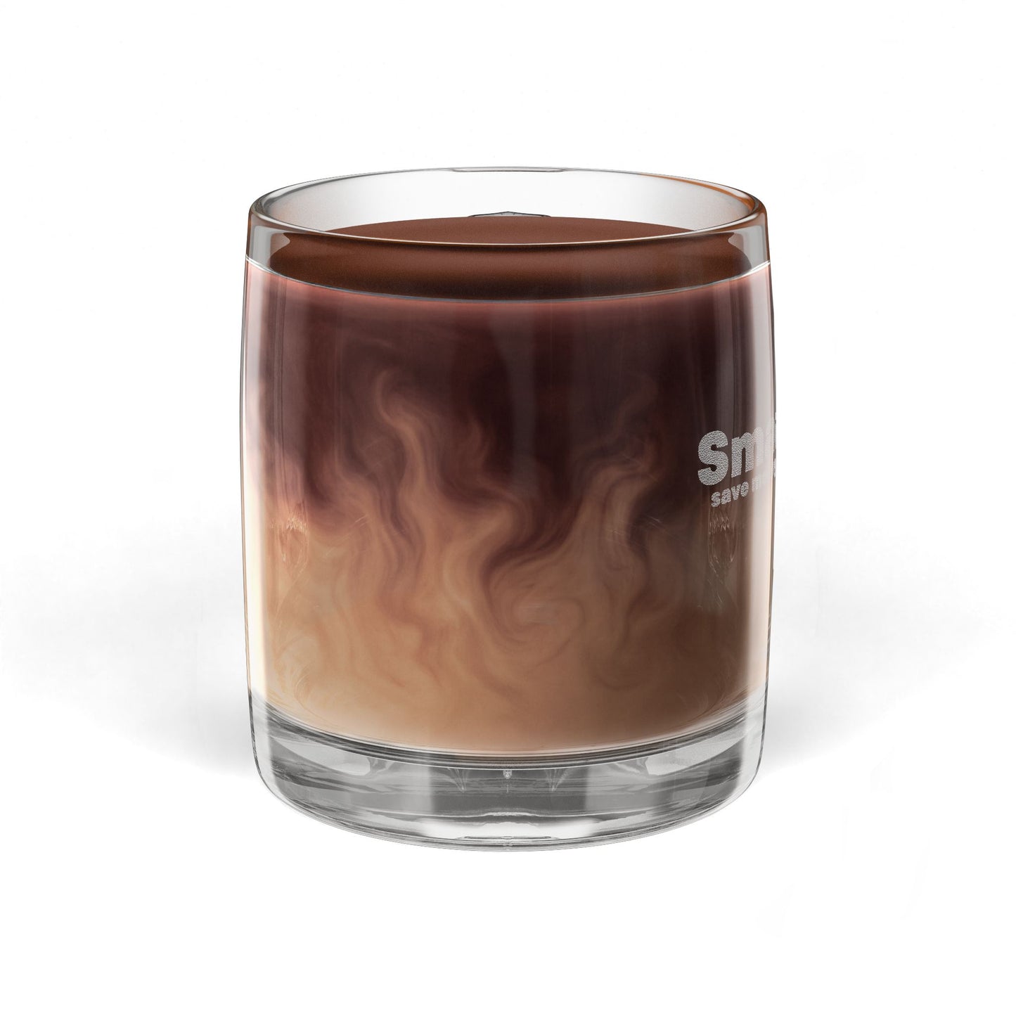 SmartPodz Engraved Glass Coffee Mug