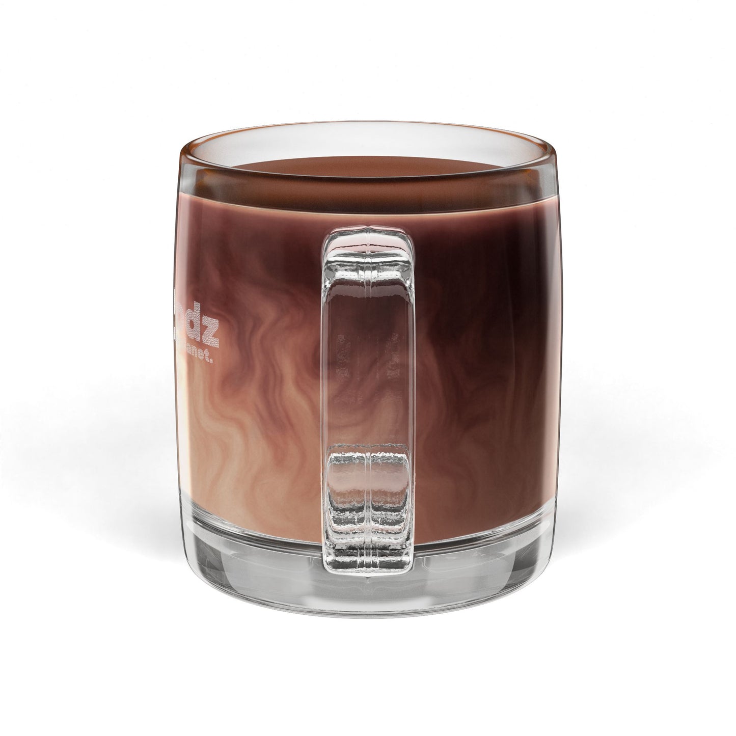 SmartPodz Engraved Glass Coffee Mug