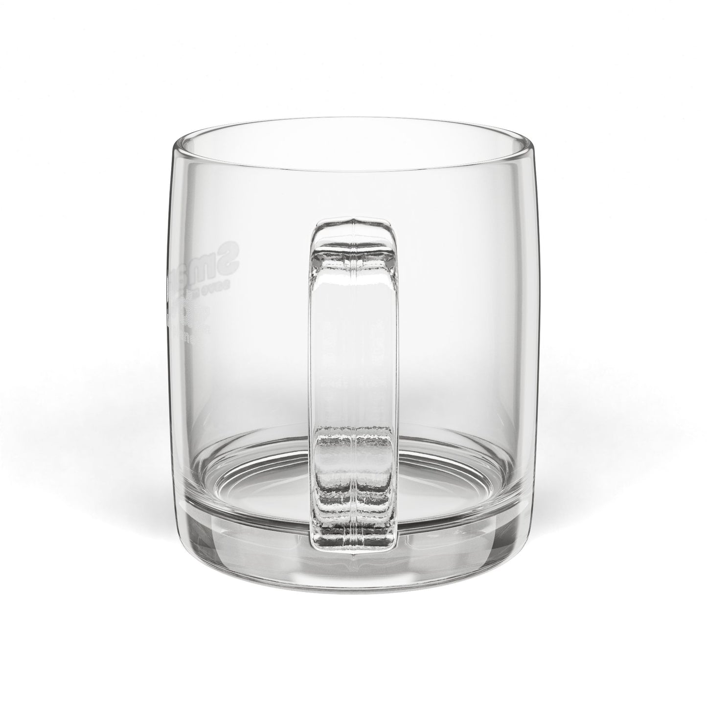 SmartPodz Engraved Glass Coffee Mug