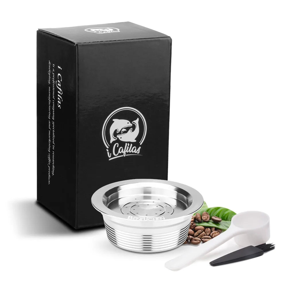 Reusable Coffee Pods Lavazza A Modo Mio Machine Capsules Stainless Ste SmartPodz