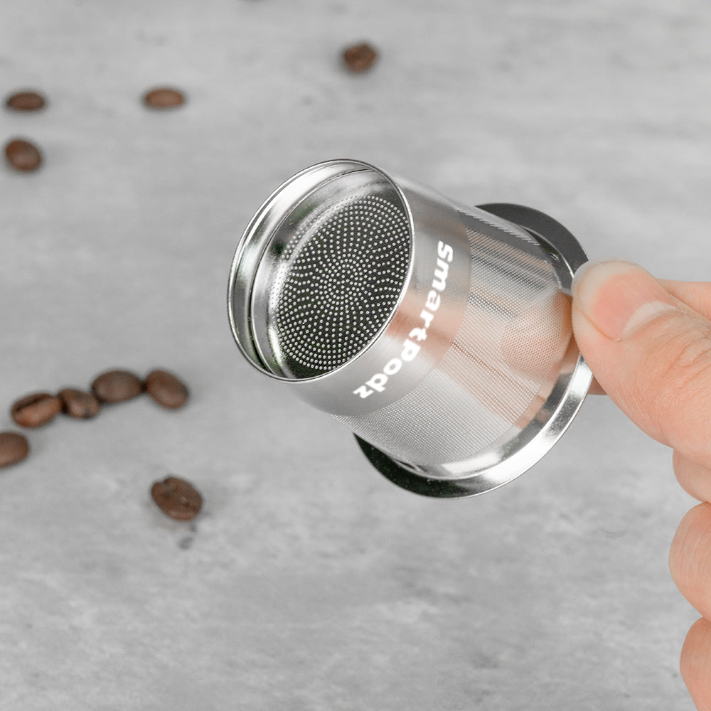 Refillable K Cups Stainless Steel Reusable Keurig Pods Eco-Friendly Coffee