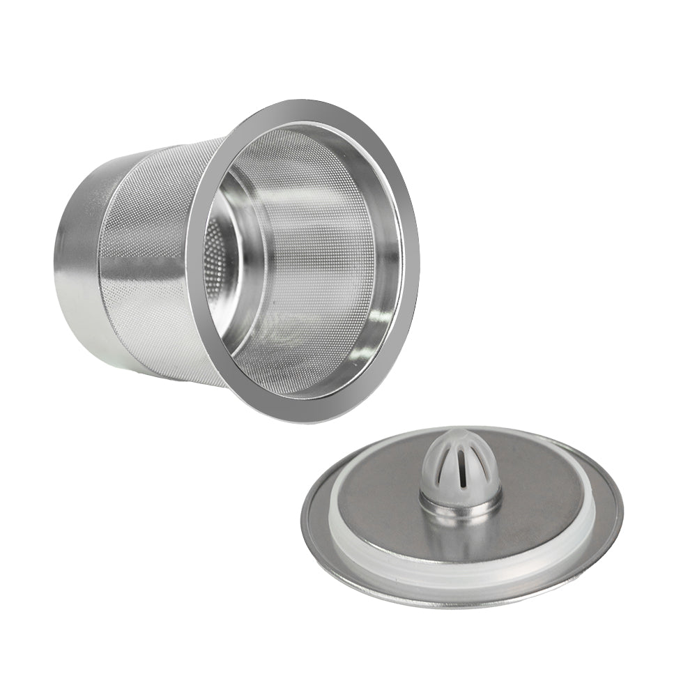 Refillable K Cups Stainless Steel Reusable Keurig Pods Eco-Friendly Coffee