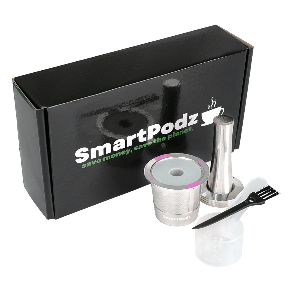Refillable K Cups Stainless Steel Reusable Keurig Pods Eco-Friendly Coffee