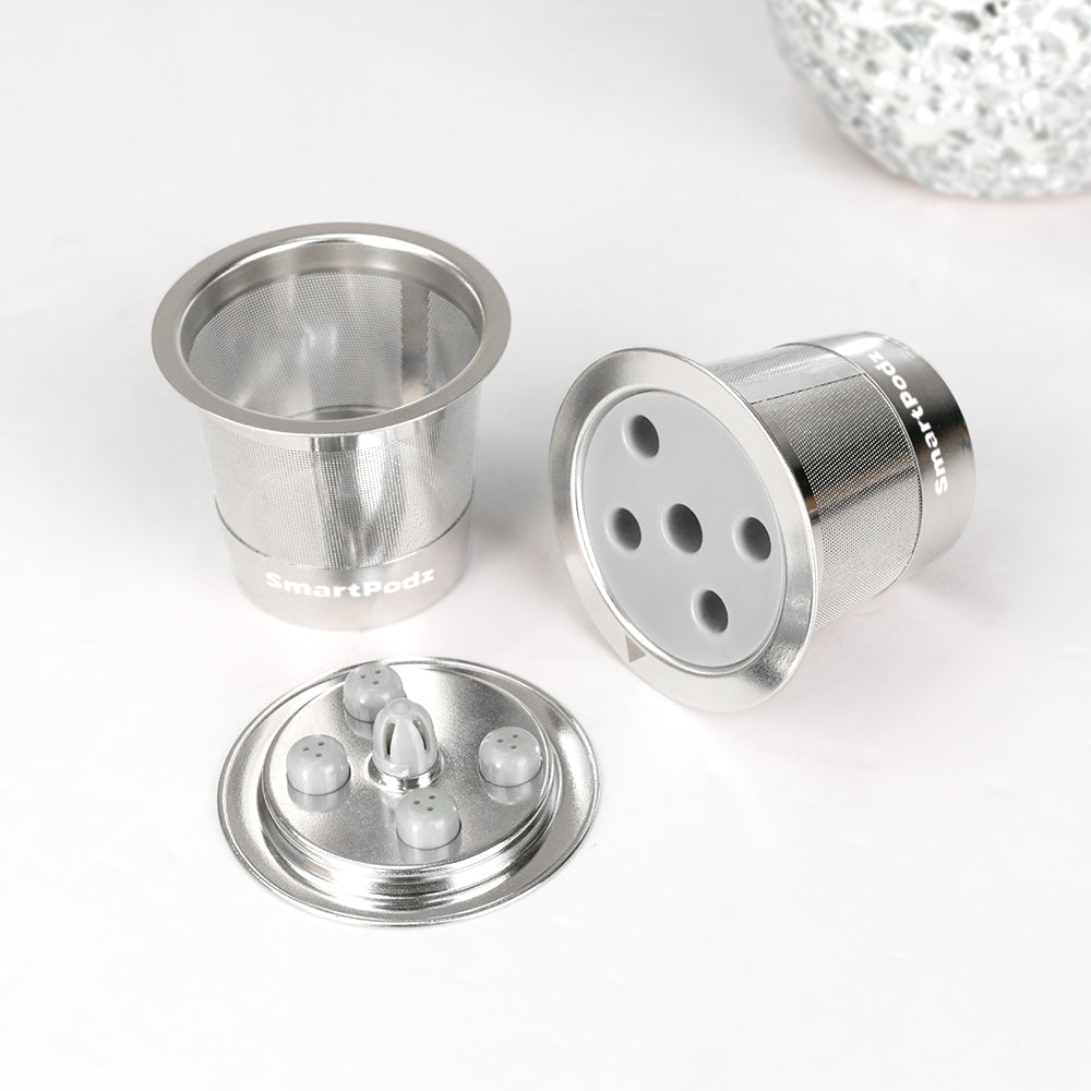 Refillable K Cups Stainless Steel Reusable Keurig Pods Eco-Friendly Coffee