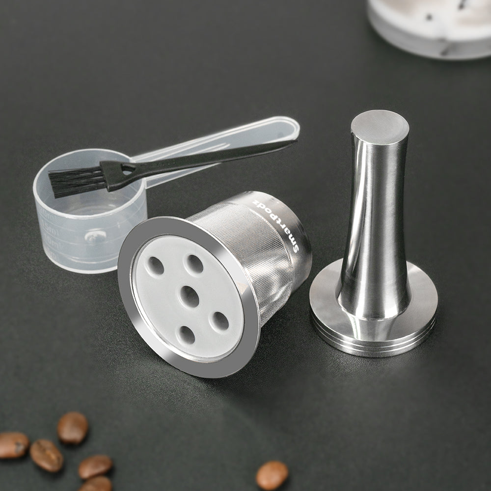 Refillable K Cups Stainless Steel Reusable Keurig Pods Eco-Friendly Coffee