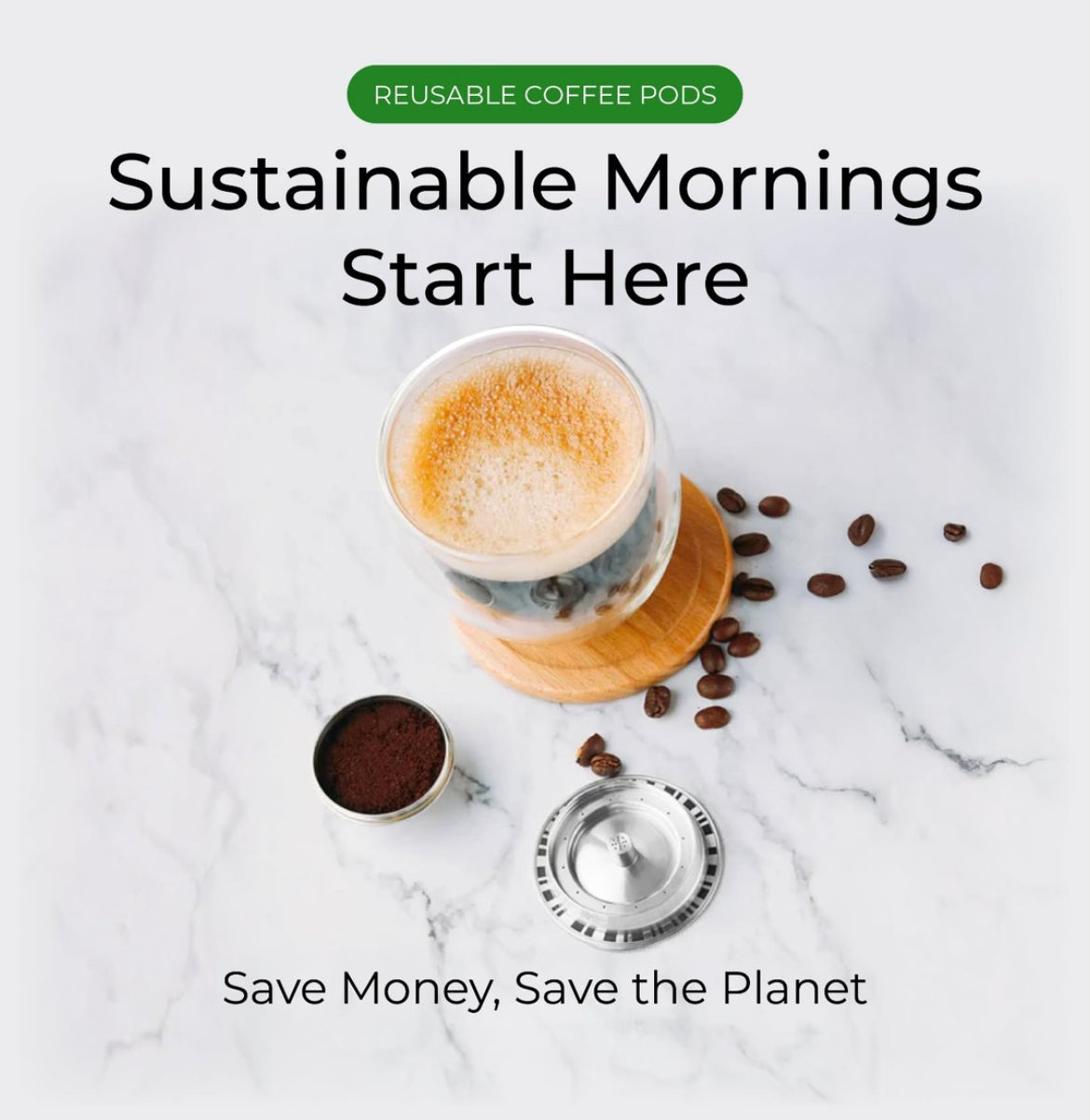 SmartPodz Iced Coffee Bundle - Reusable Nespresso Vertuo Pods
