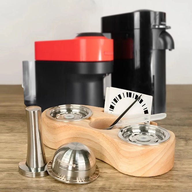 Reusable Nespresso Vertuo Pods Refillable Stainless Steel Ethical Coffee Capsules
