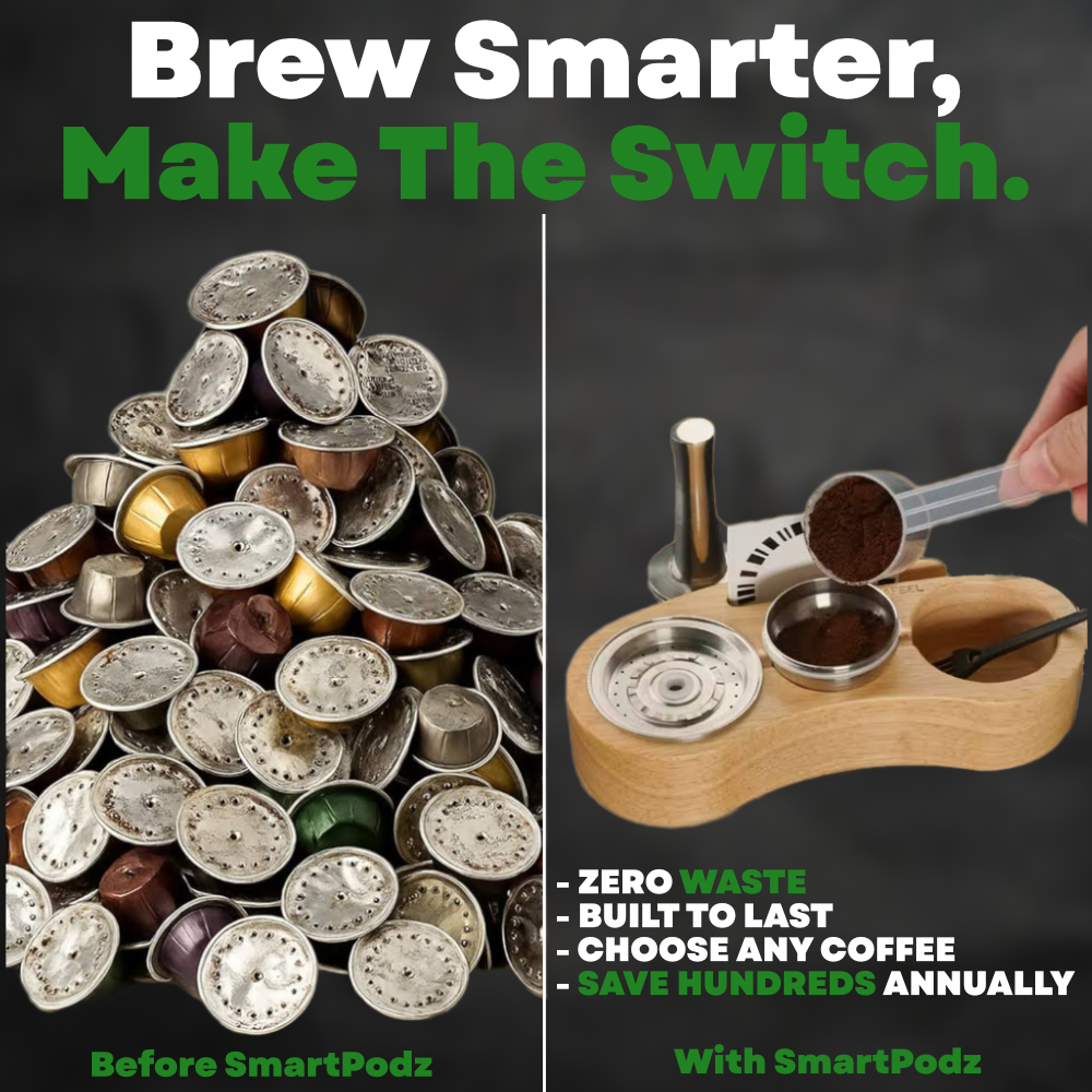 Reusable Nespresso Vertuo Pods Refillable Stainless Steel Ethical Coffee Capsules