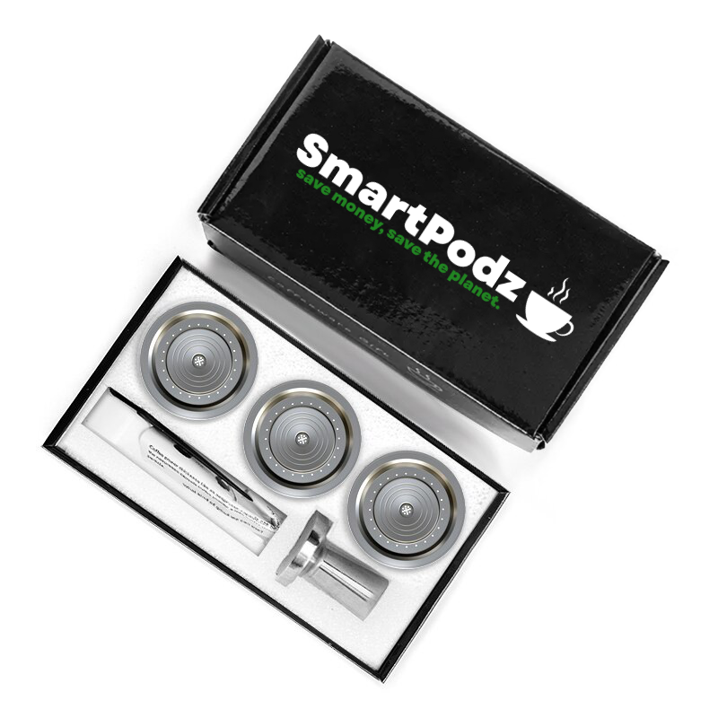 SmartPodz Iced Coffee Bundle - Reusable Nespresso Vertuo Pods