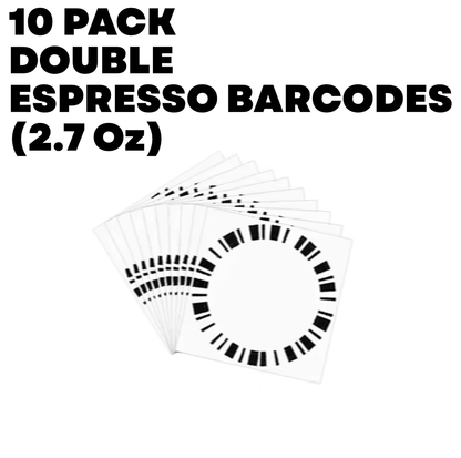 Replacement Barcode Stickers for Reusable Vertuo Pods