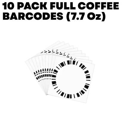 Replacement Barcode Stickers for Reusable Vertuo Pods