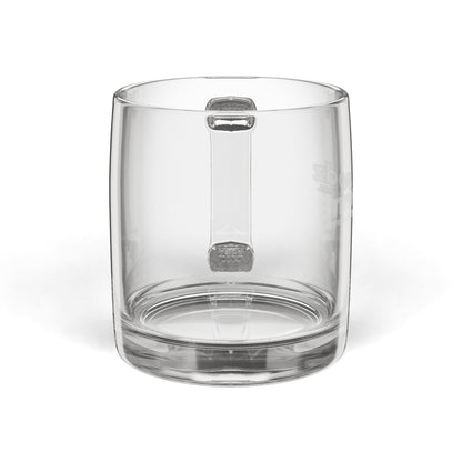 SmartPodz Engraved Glass Coffee Mug