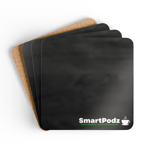SmartPodz Cork Coaster Set