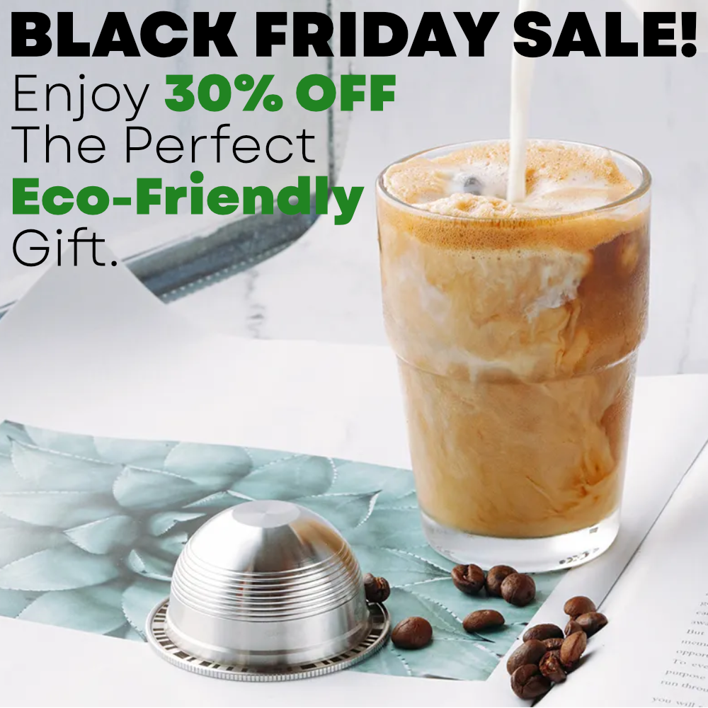 Reusable Nespresso Pods Original Machines Stainless Steel Eco Friendly Capsules