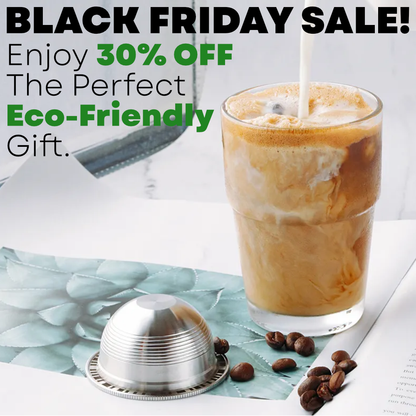 Reusable Nespresso Pods Original Machines Stainless Steel Eco Friendly Capsules