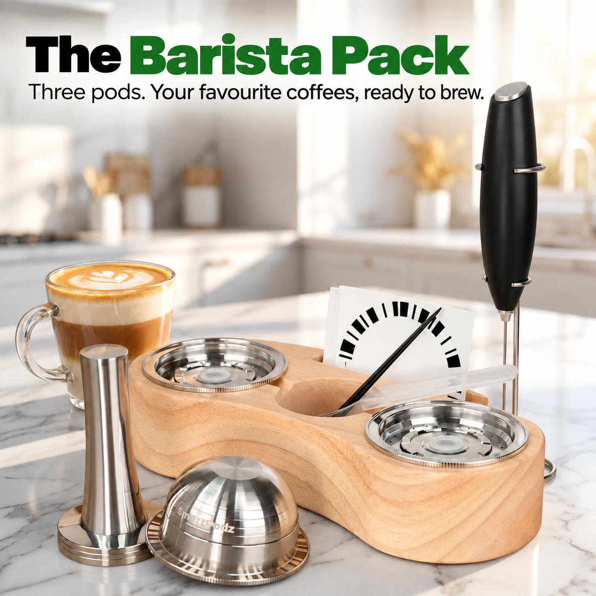 The Barista Pack - Reusable Nespresso Vertuo Pods