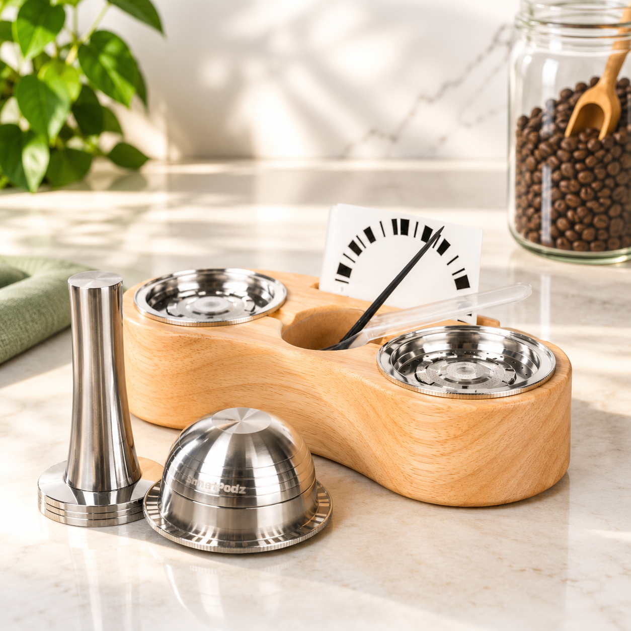Reusable Nespresso Vertuo Pods Refillable Stainless Steel Ethical Coffee Capsules