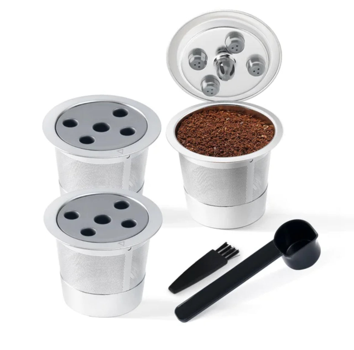 Reusable K Cups Stainless Steel Refillable Keurig Pods K-supreme Plus