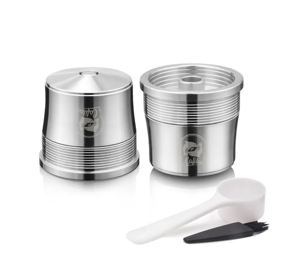 Reusable Illy Stainless Steel Coffee Pods Y3 Y3.2 X7 X7.1 Cuisinart EM 600