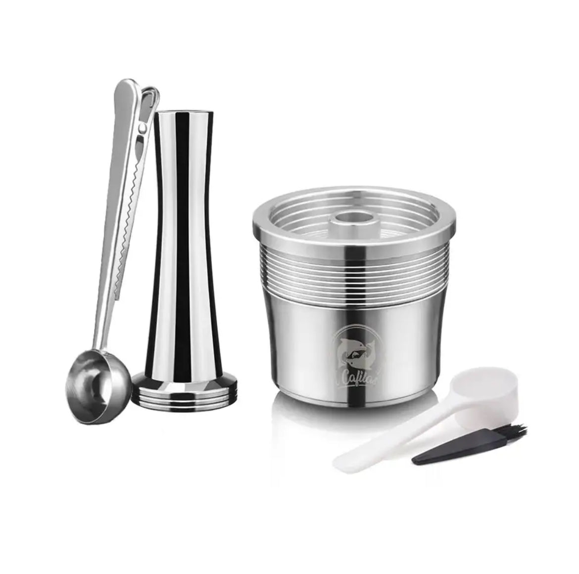 Reusable Illy Stainless Steel Coffee Pods Y3 Y3.2 X7 X7.1 Cuisinart EM 600