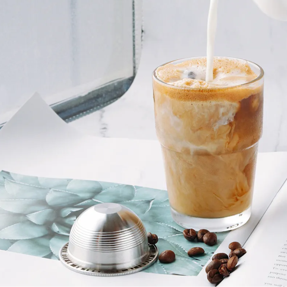 Reusable Nespresso Vertuo Pods Refillable Stainless Steel Ethical