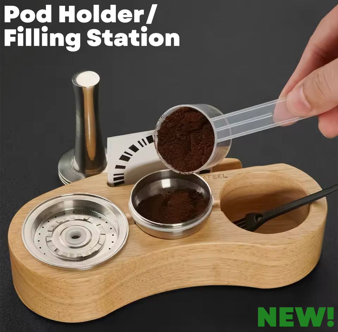 Reusable Nespresso Vertuo Pod Holder and Filling Station