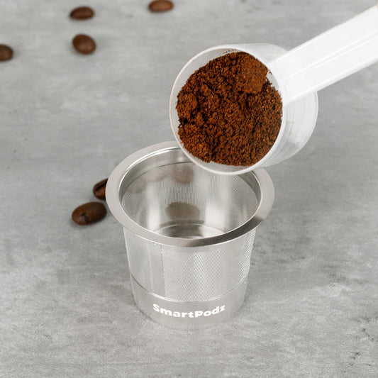 Refillable K Cups Stainless Steel Reusable Keurig Pods Eco-Friendly Coffee