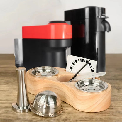 Reusable Nespresso Vertuo Pods Refillable Stainless Steel Ethical Coffee Capsules
