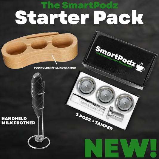 SmartPodz Starter Pack - Reusable Nespresso Vertuo Pods