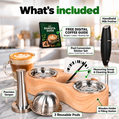 The Barista Pack - Reusable Nespresso Vertuo Pods