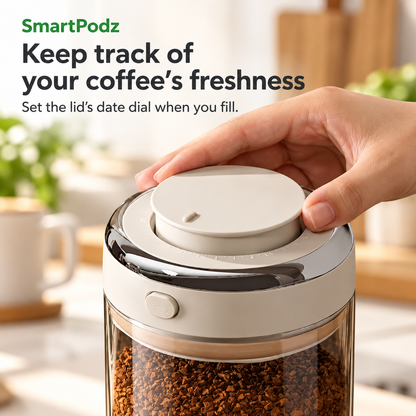 Forever-Fresh AirTight Coffee Storage Container