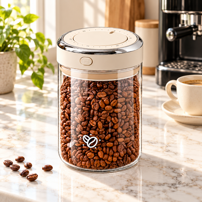 Forever-Fresh AirTight Coffee Storage Container