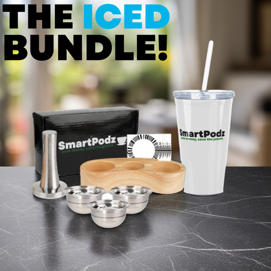 SmartPodz Iced Coffee Bundle - Reusable Nespresso Vertuo Pods