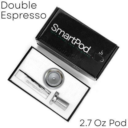 Reusable Nespresso Vertuoline VertuoPlus Espresso and Double Espresso Stainless Steel Pods