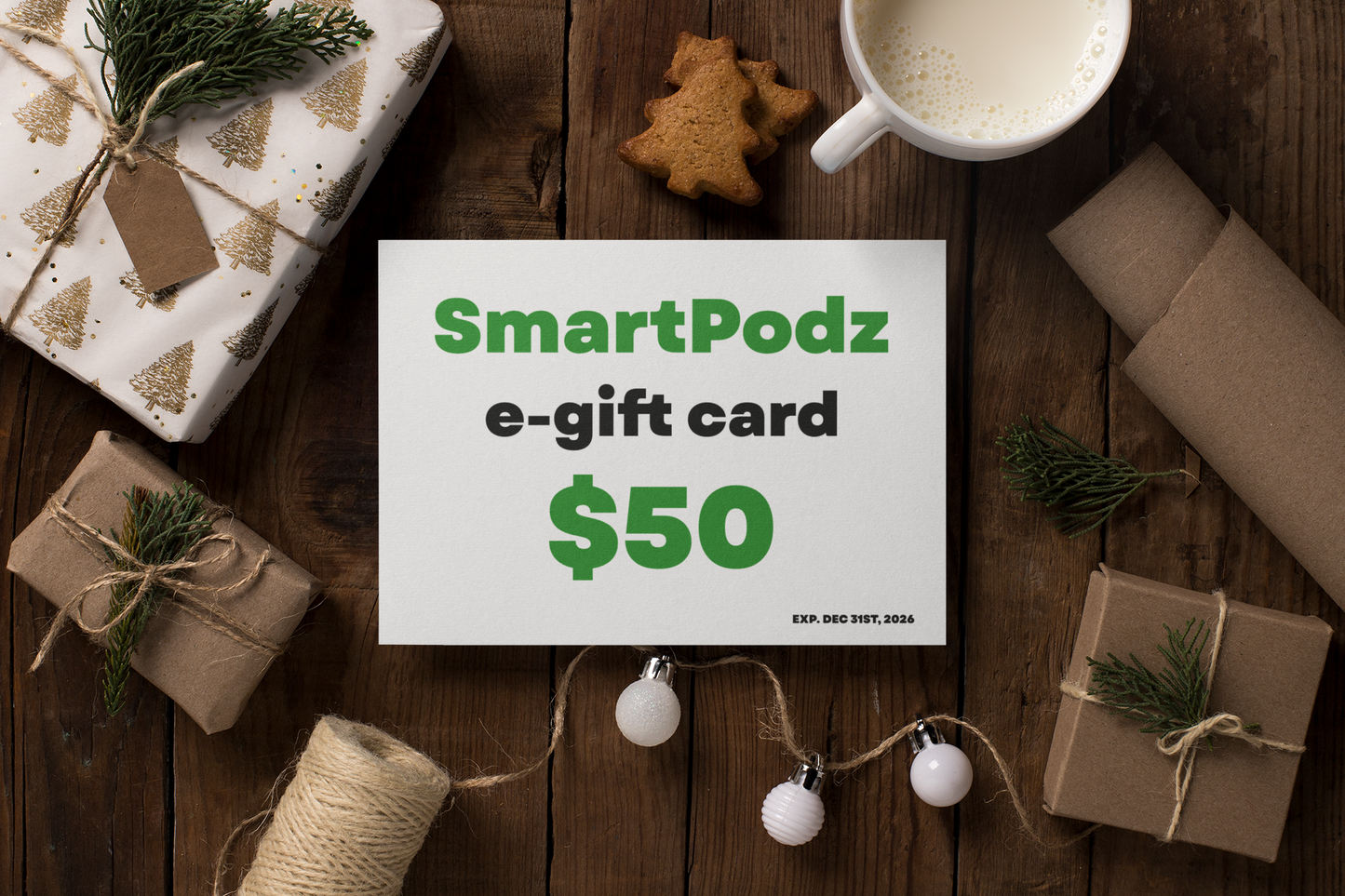 SmartPodz Gift Card