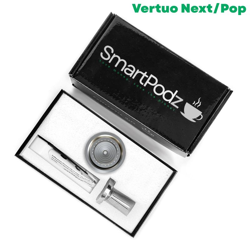 Reusable Nespresso Vertuo Pods Refillable Stainless Steel Ethical Coffee Capsules